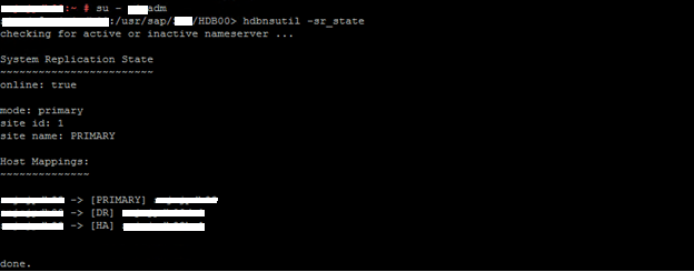 Sap Hana Check Replication Status Command Line